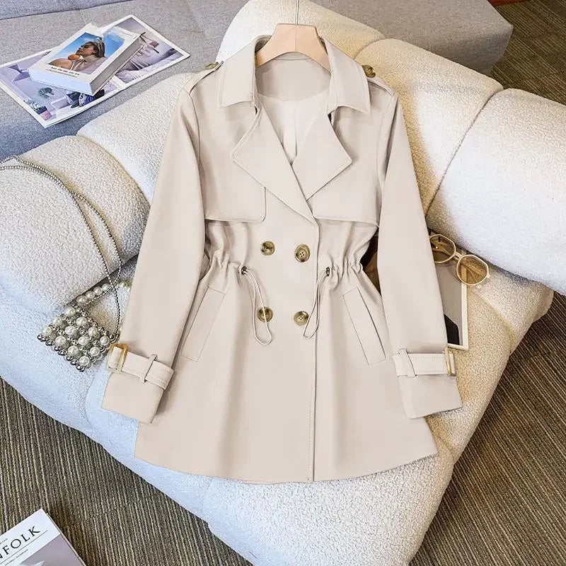 Valenzora | Eleganter, mittellanger Trenchcoat für Damen