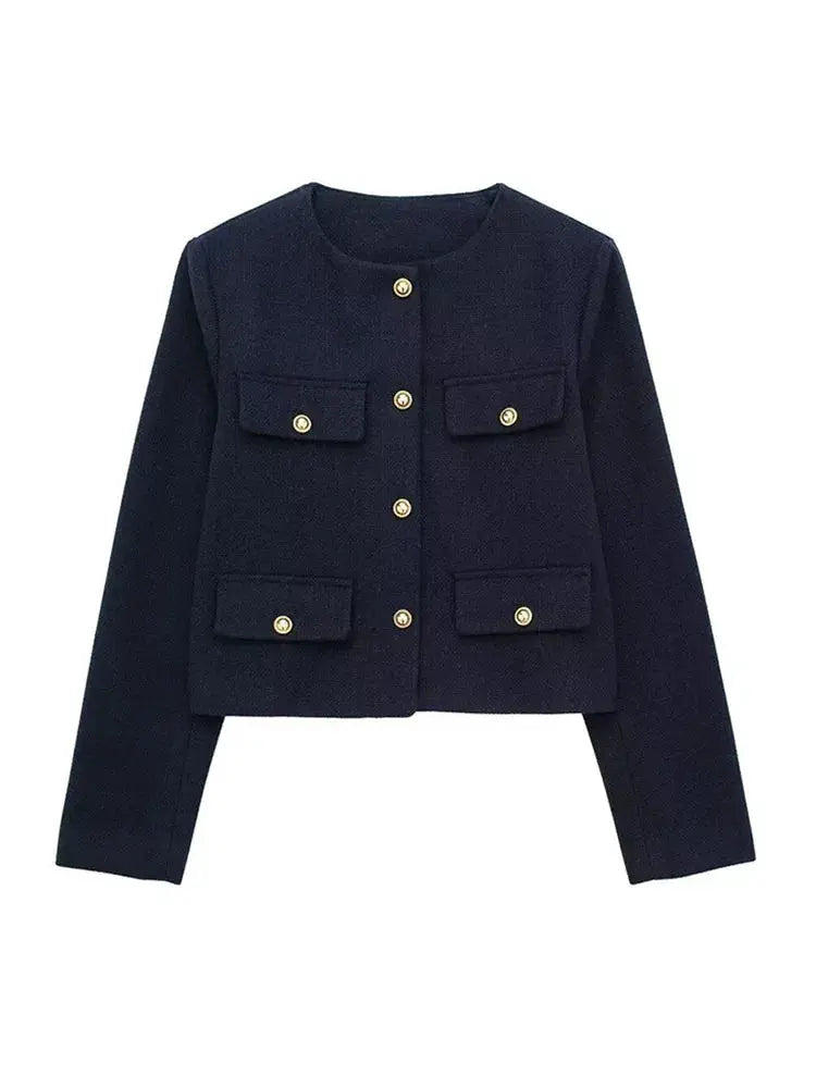 Valenzora | Klassischer Tweed Blazer