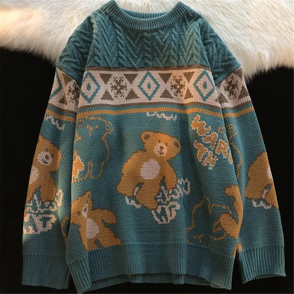 Valenzora – Hässlicher Weihnachtspullover – Süßer Bärenpullover für Paare