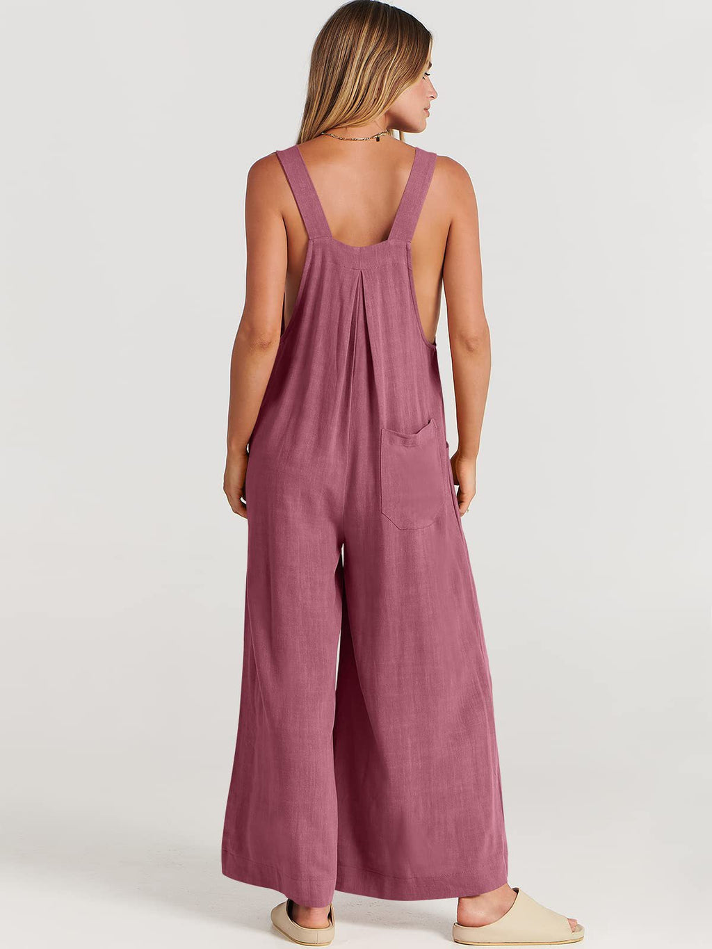 Rosabella™️ - Sleeveless Wide-Leg Jumpsuit