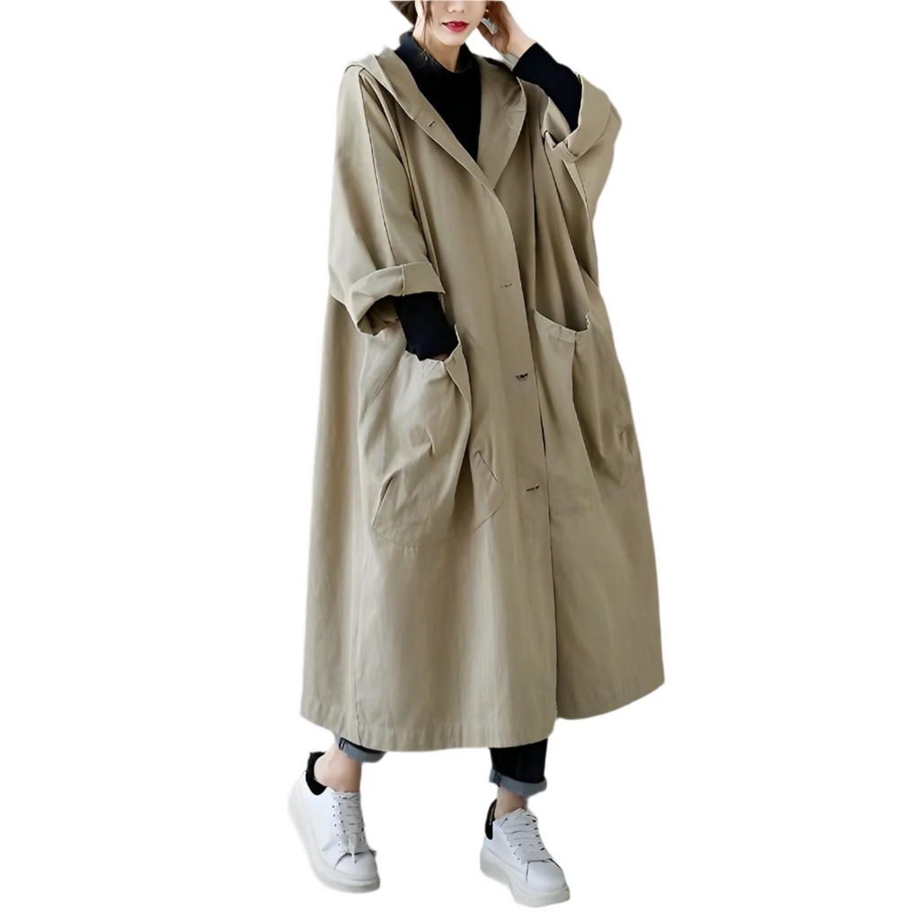 Valenzora | Oversized Windbreaker mit Taschen