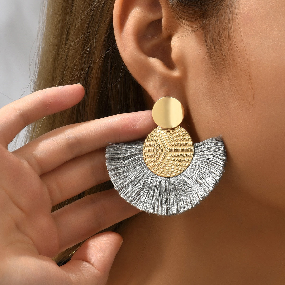 Valenzora Striking Old Country Pendants: Fashion Boho Tassel Earrings