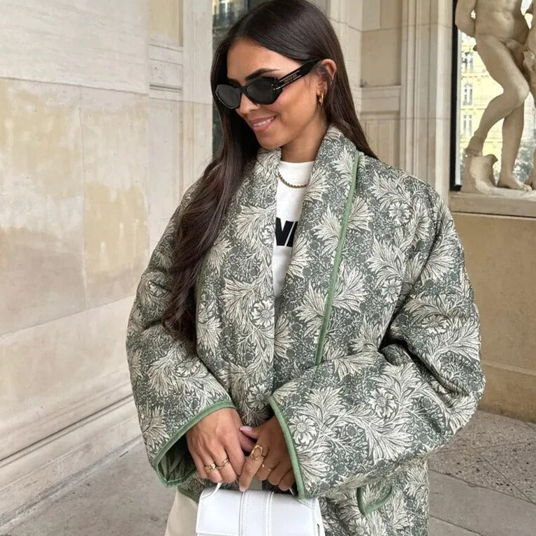 Valenzora | Elegant printed jacket for women