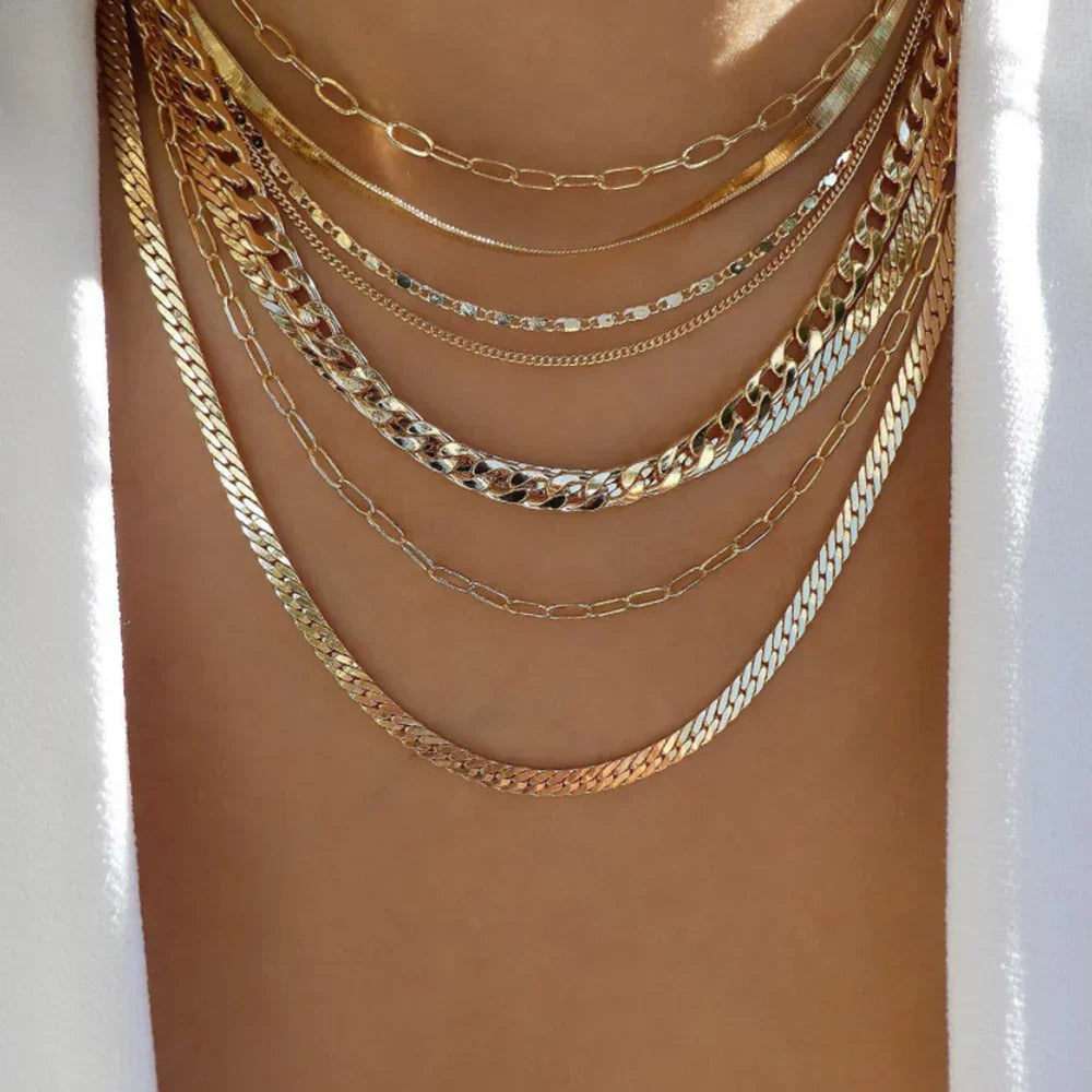 Valenzora | Glamour Multi-Layered Necklace Gift Set