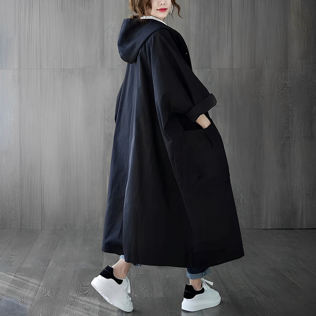 Valenzora | Oversized Windbreaker mit Taschen