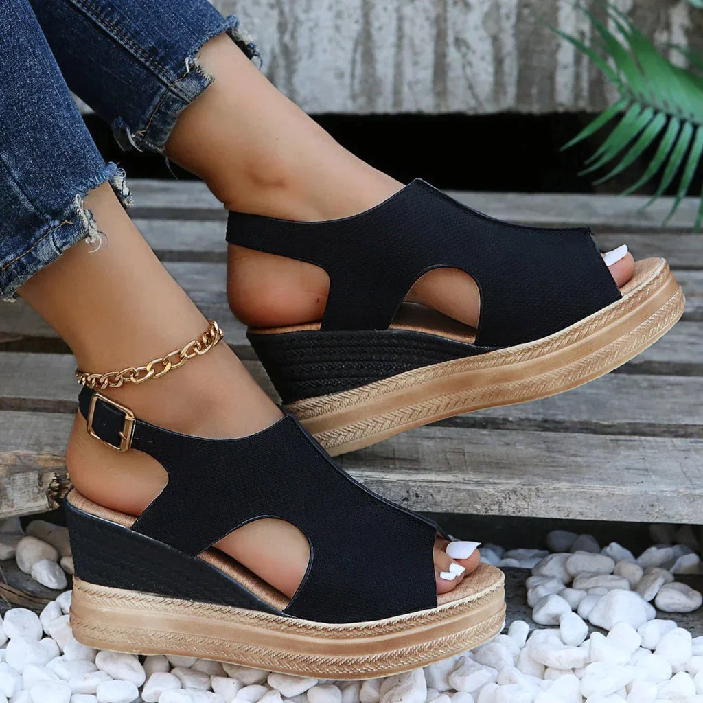 Valenzora | Orthopädische Keilsandalen für den Sommer
