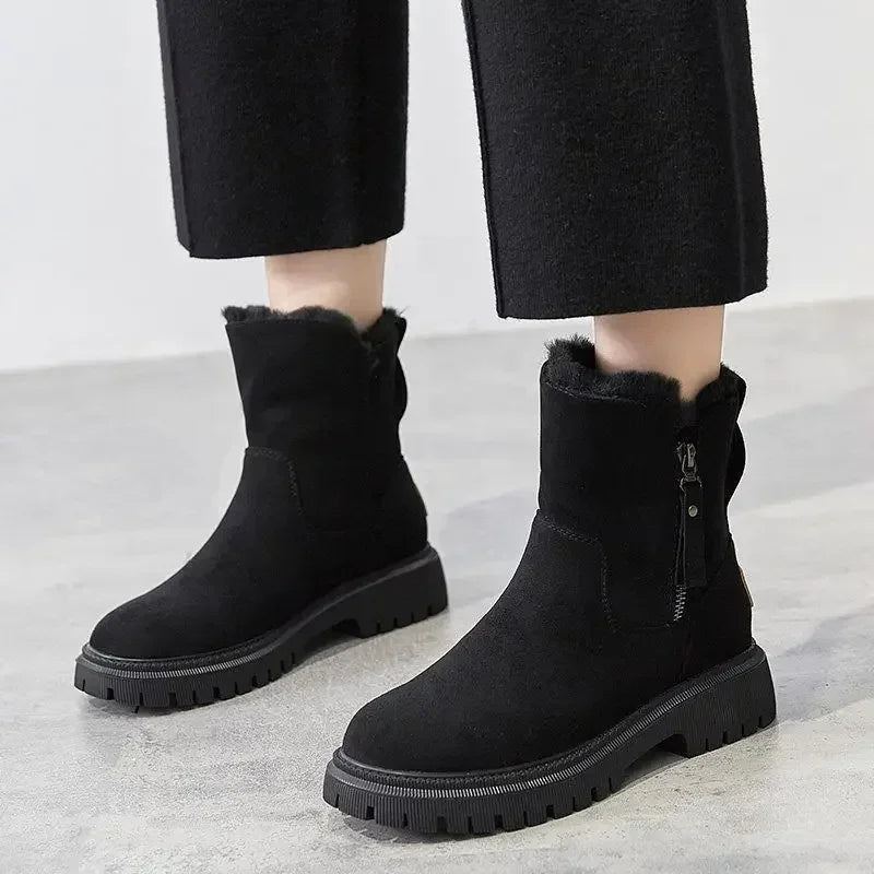 Valenzora | Women's winter boots with fur lining