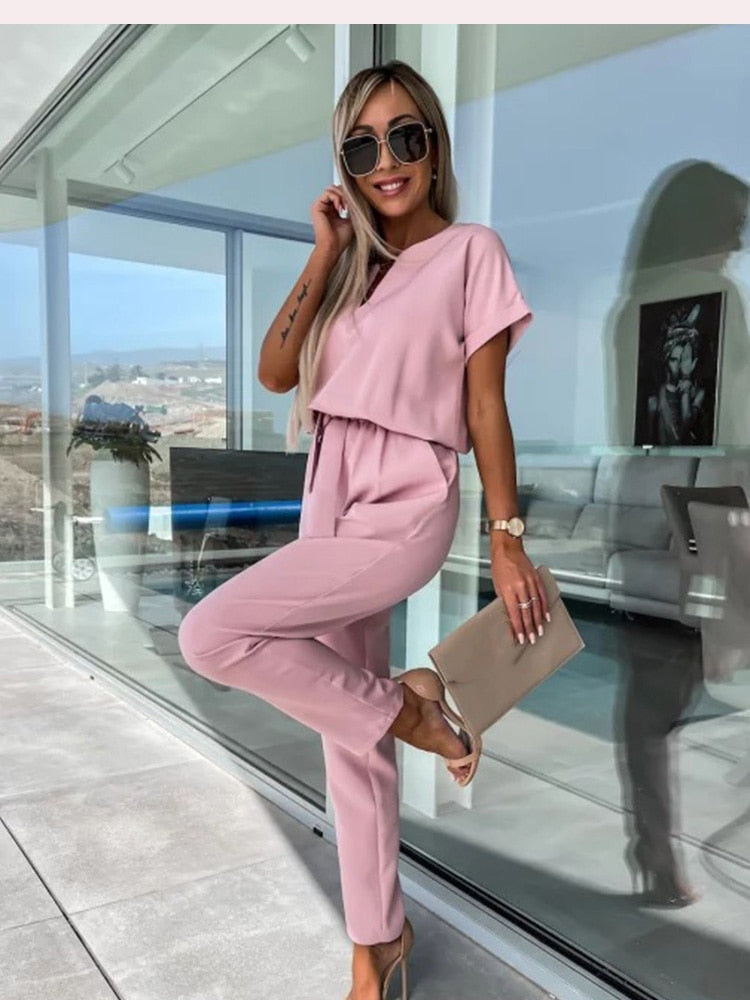 Valenzora | Wide-leg summer jumpsuit