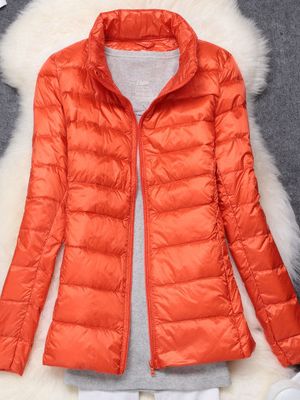 Valenzora - Ultraleichte winddichte Daunenjacke für Damen