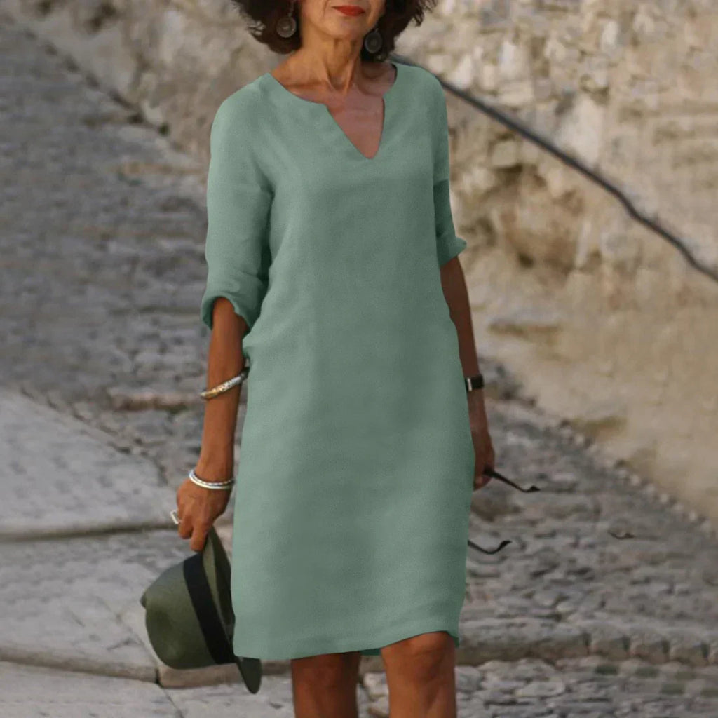 Valenzora | Elegant knee-length dress