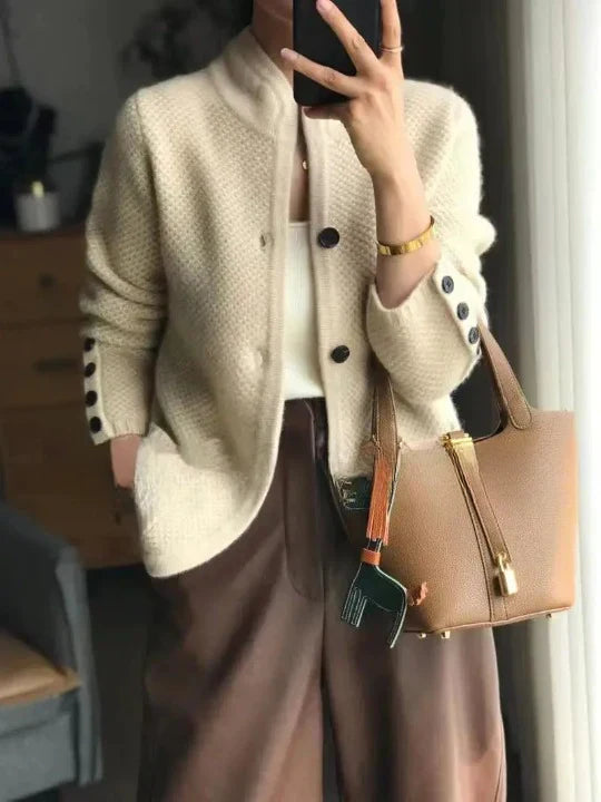 Valenzora - Women's coat made of pure cashmere wool