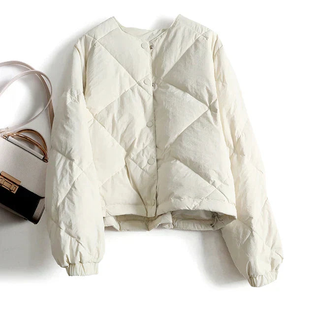Valenzora | Lightly padded jacket with snap button closure