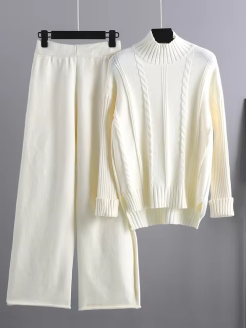 Valenzora | Modernes, elegantes zweiteiliges Strickset