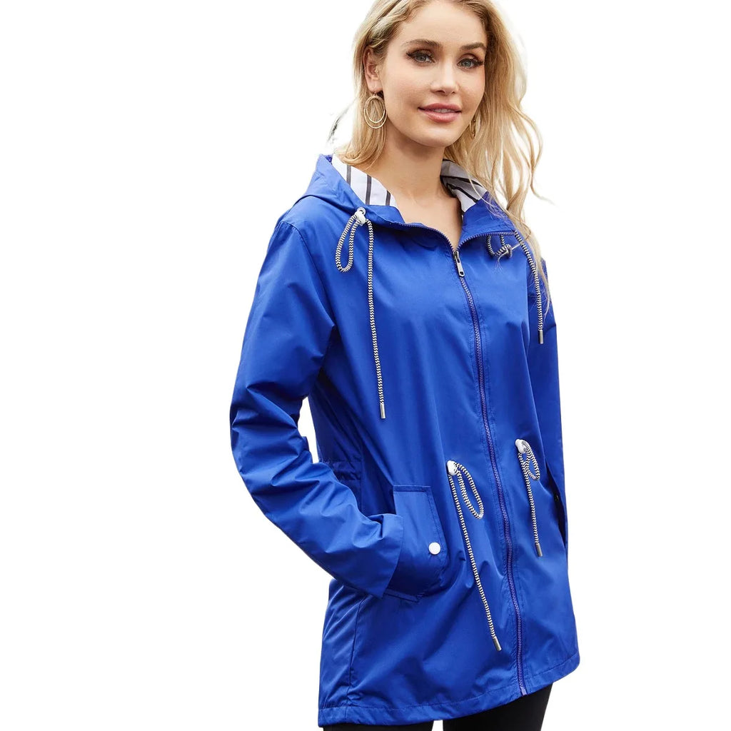 Valenzora | Wasserdichte Regenjacke für Damen