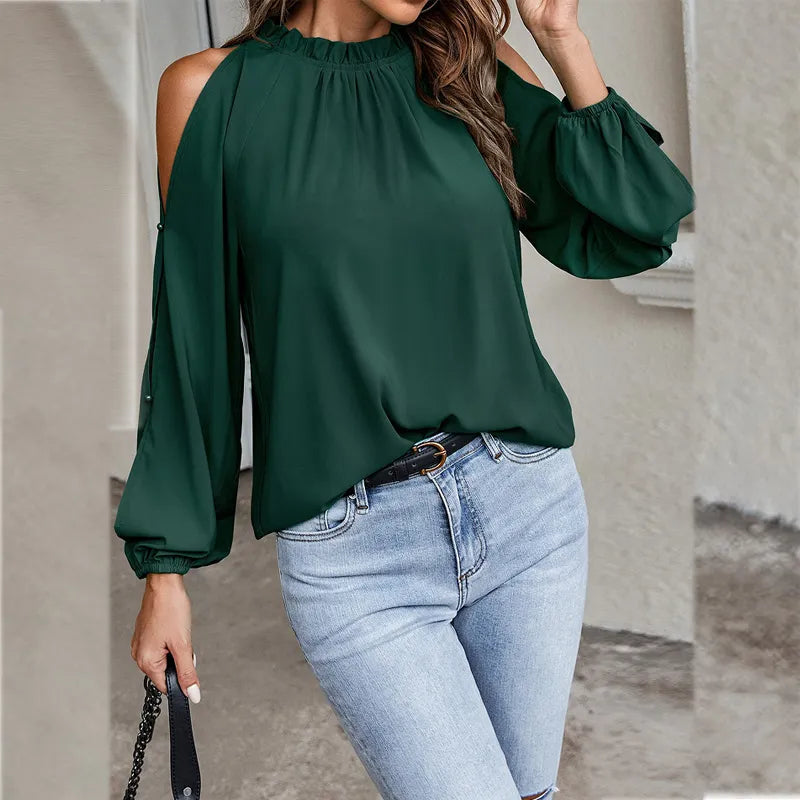 Valenzora – Elegantes Langarm-Oberteil