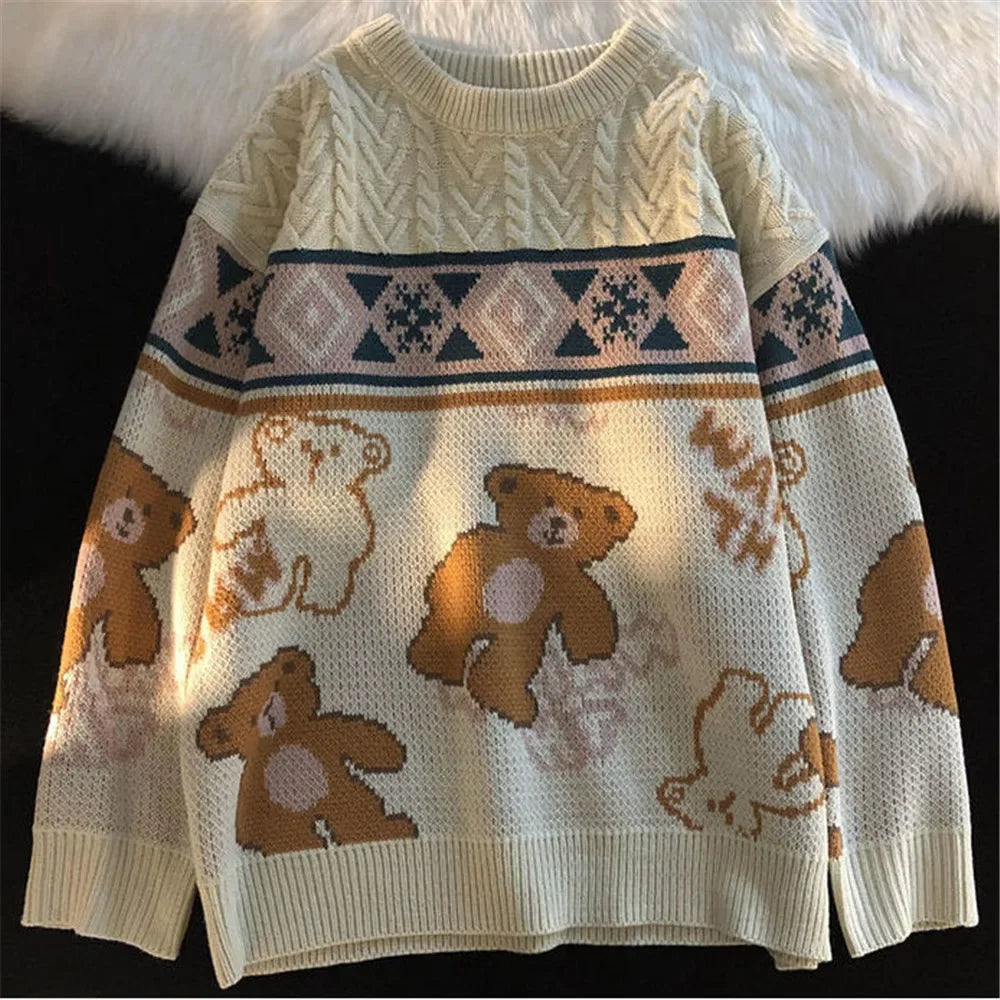 Valenzora – Hässlicher Weihnachtspullover – Süßer Bärenpullover für Paare
