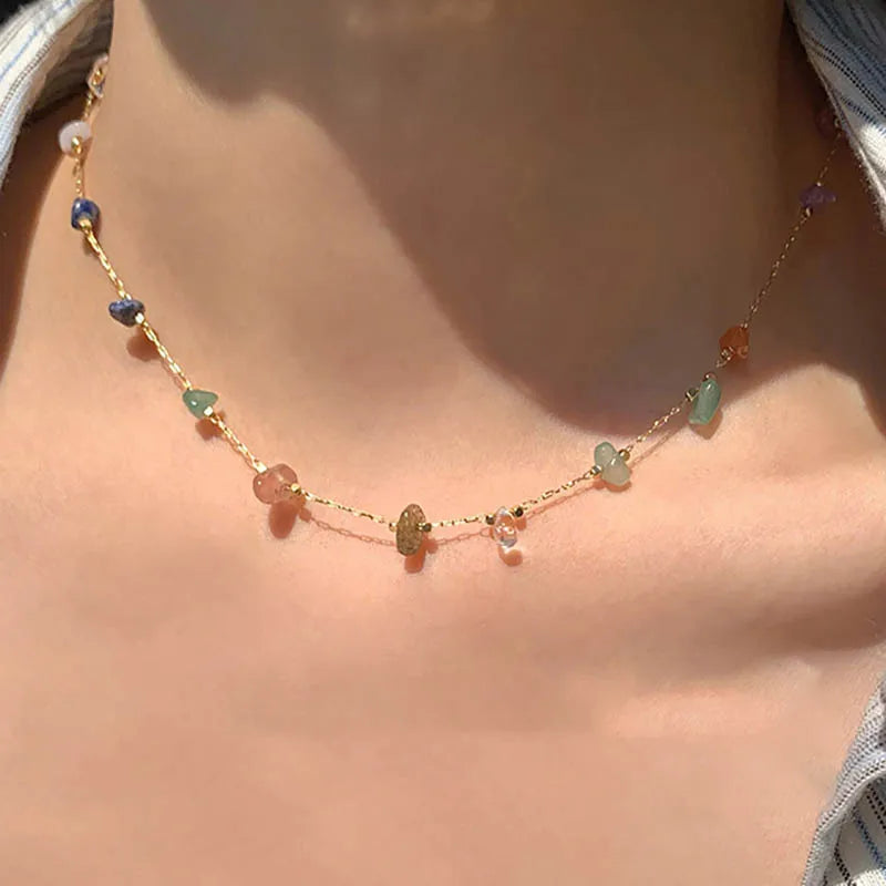 Valenzora | Elegante Halskette aus Naturstein
