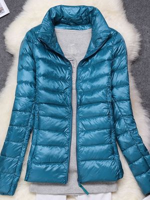 Valenzora - Ultraleichte winddichte Daunenjacke für Damen