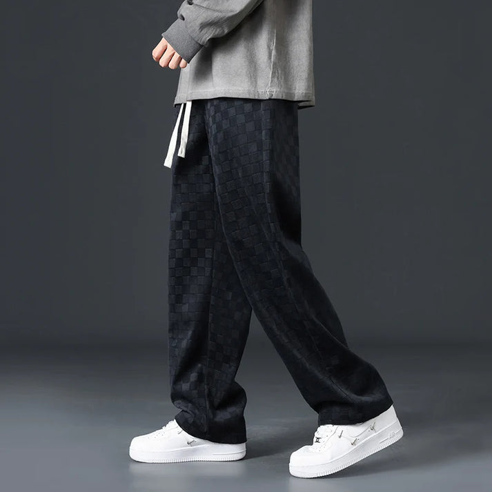 Valenzora | Stylische Jogginghose mit Karomuster