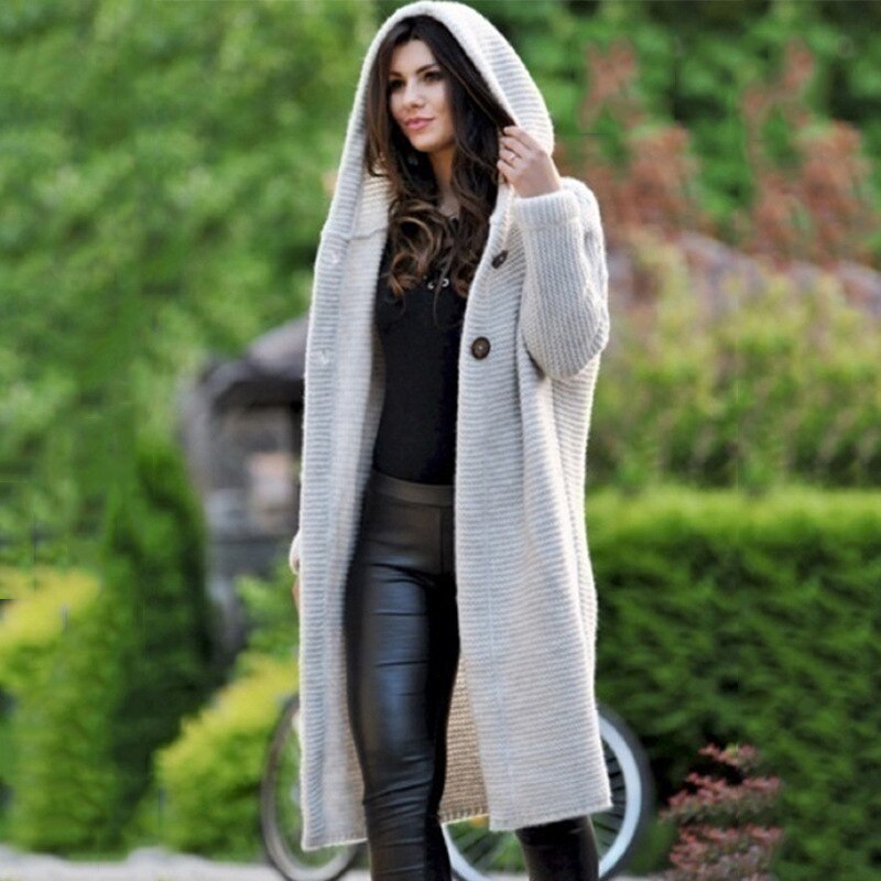 Valenzora Kapuzenstrickjacke | Stylische und schöne Strickjacke!