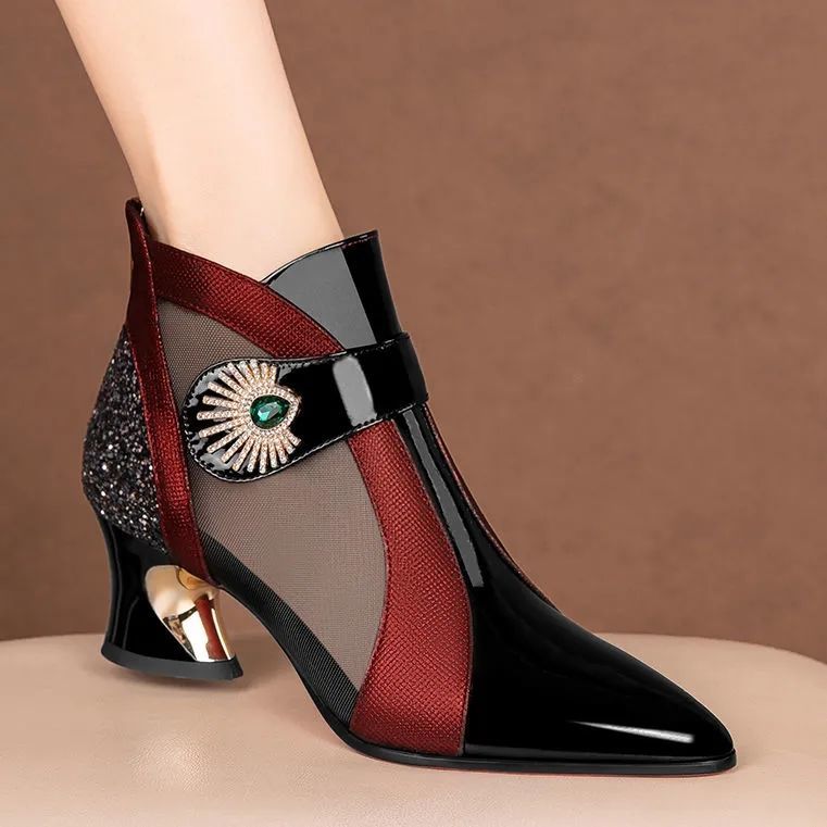 Valenzora | Water In My Boat Ankle Boots