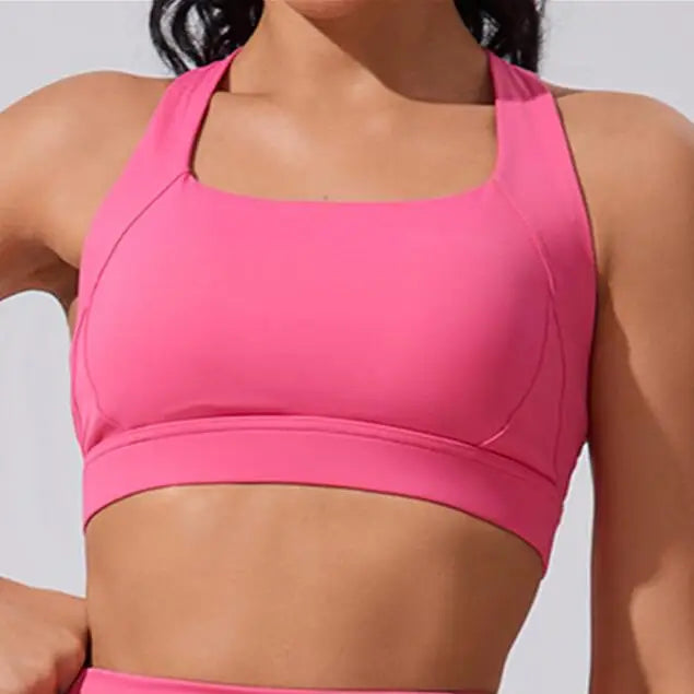 Valenzora | Seamless High-waist Push-up Fitness Bra