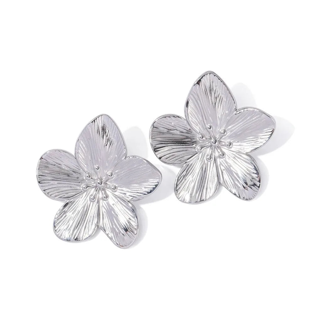 Elle™ - Hypoallergenic Vintage Flower Pins, 18k Gold Plated
