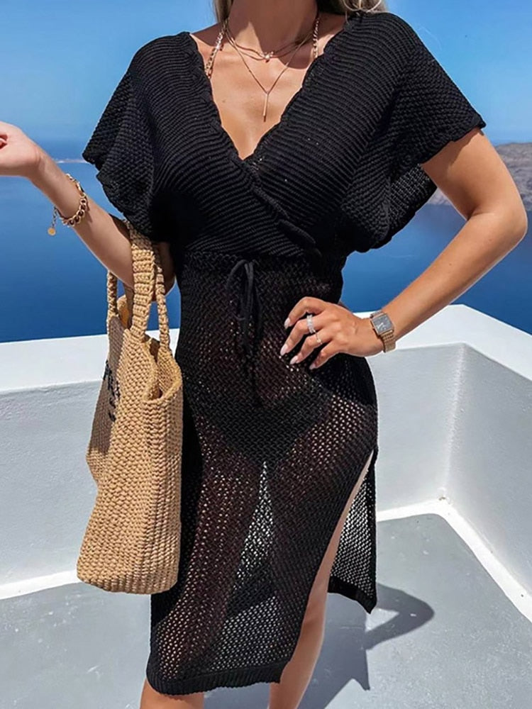 Valenzora | Crocheted Cover-up Dress