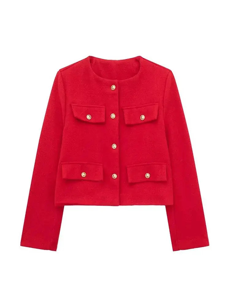 Valenzora | Klassischer Tweed Blazer