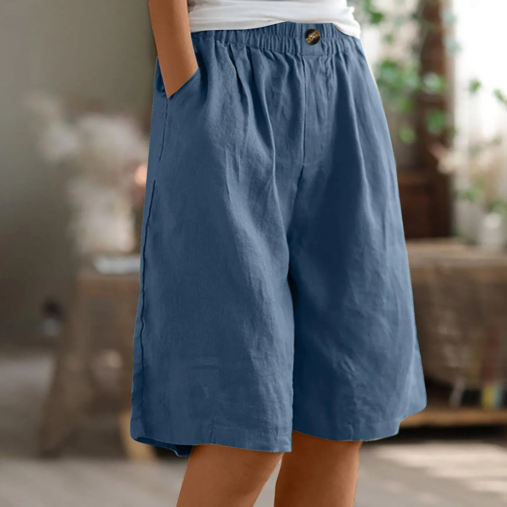 Valenzora | Premium Cotton-Linen Women's Trousers