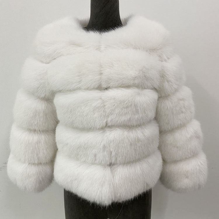 Valenzora Damenmantel | Kuscheliger Kunstfellmantel: Stylischer Nerzmantel für Damen
