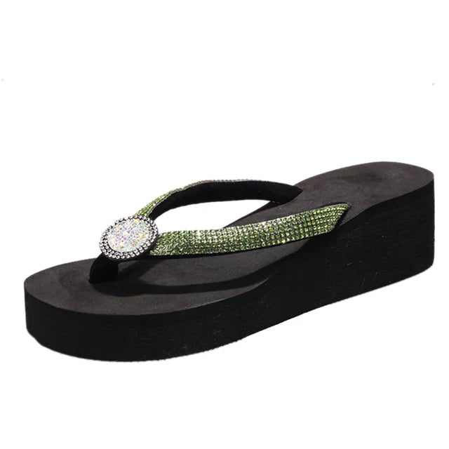 Valenzora-Flop wedge sandals - beach - summer