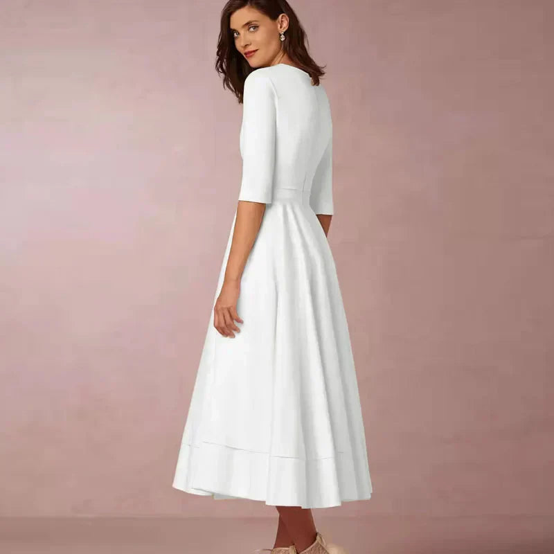 Valenzora | Elegantes A-Linien Midikleid