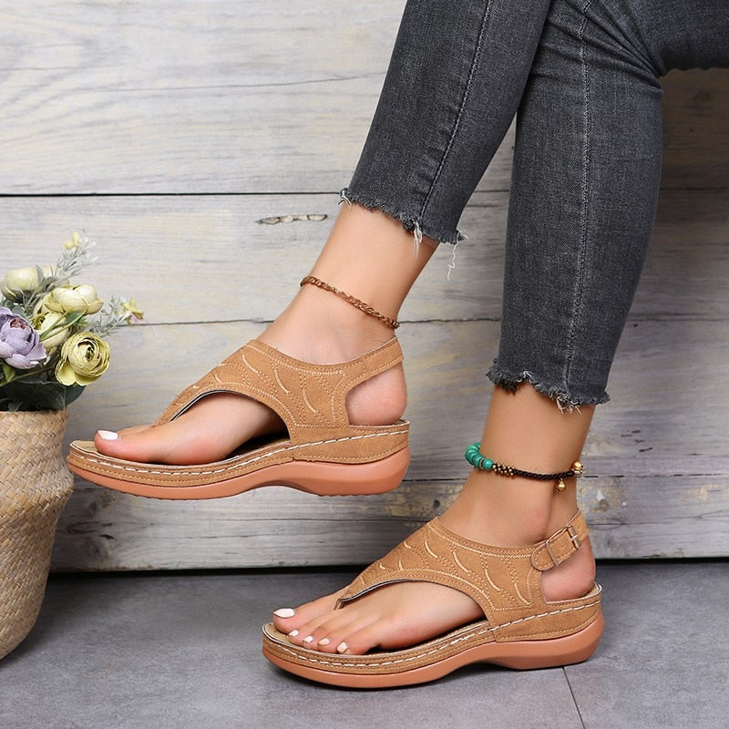 Valenzora | Damen-Sandalen mit ergonomischem Fußbett