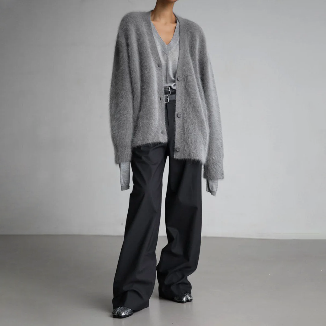 Valenzora | Kaschmir-Cardigan-Weste für Damen