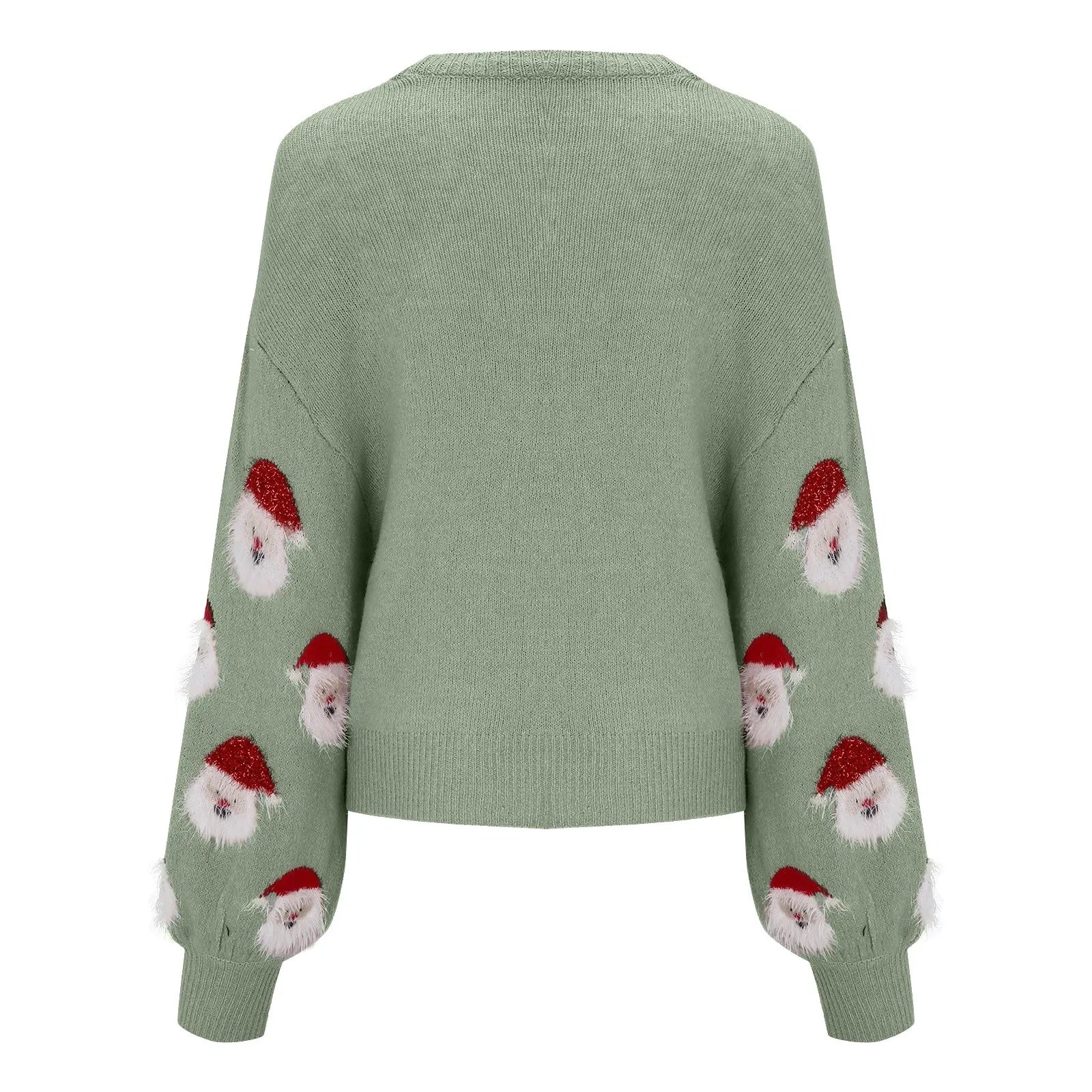 Valenzora – Hässlicher Weihnachtspullover – Weihnachtsmann-Muster-Pullover