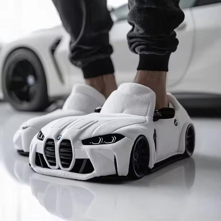 Valenzora | Vom Auto inspiriertes Design von Hausschuhen mit rutschfesten Sohlen für maximalen Komfort
