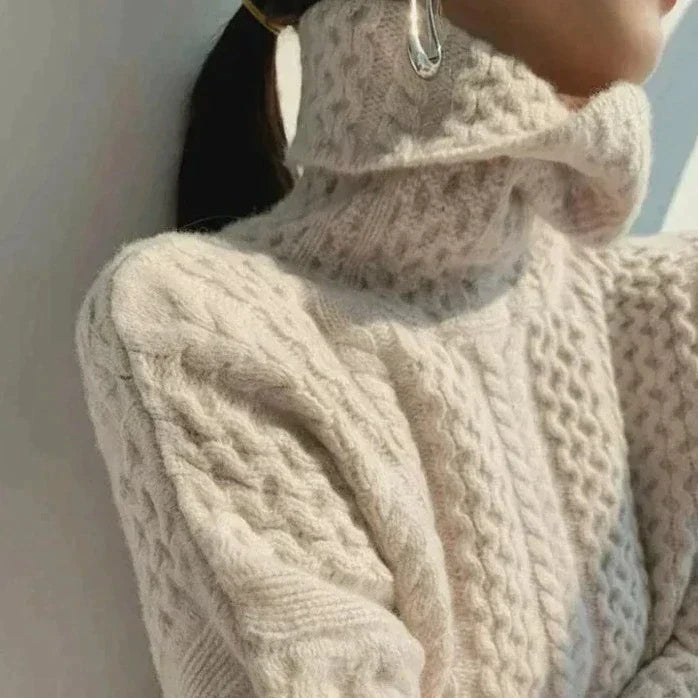 Valenzora | Cashmere turtleneck sweater