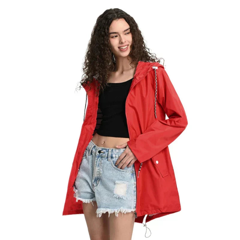 Valenzora | Wasserdichte Regenjacke für Damen