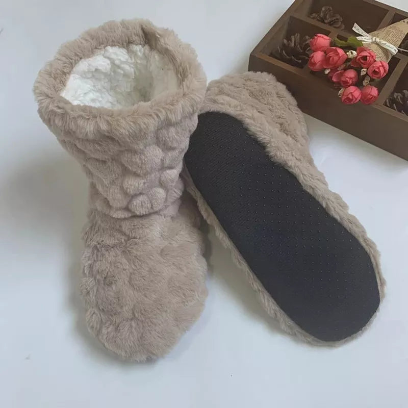 Valenzora | Plush slippers - cozy fleece slippers