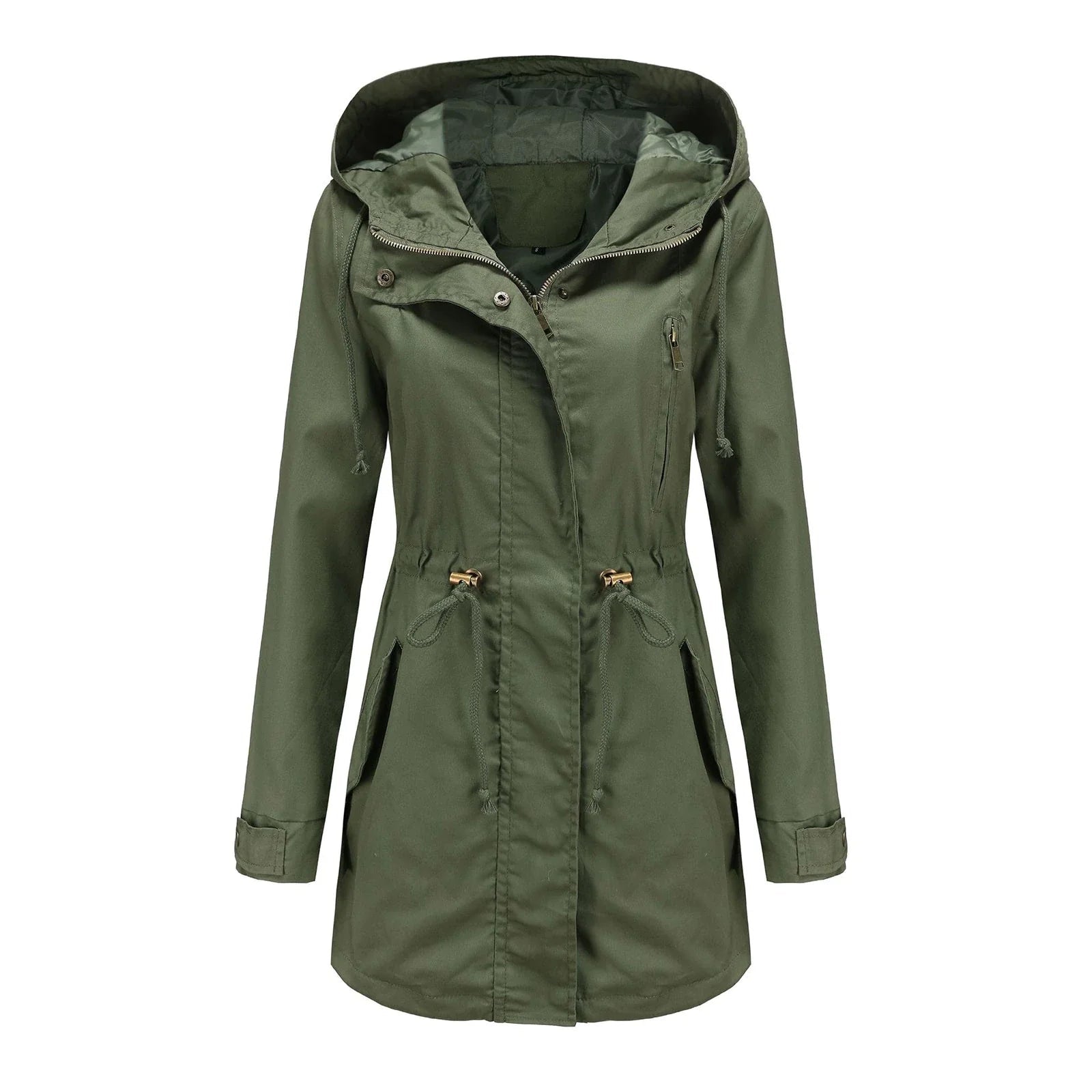 Valenzora Elegante Wasserdichte Outdoor-Regenjacke für Damen | Perfekt für Outdoor-Aktivitäten