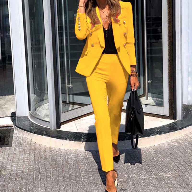 Valenzora 1-piece set blazer and trousers