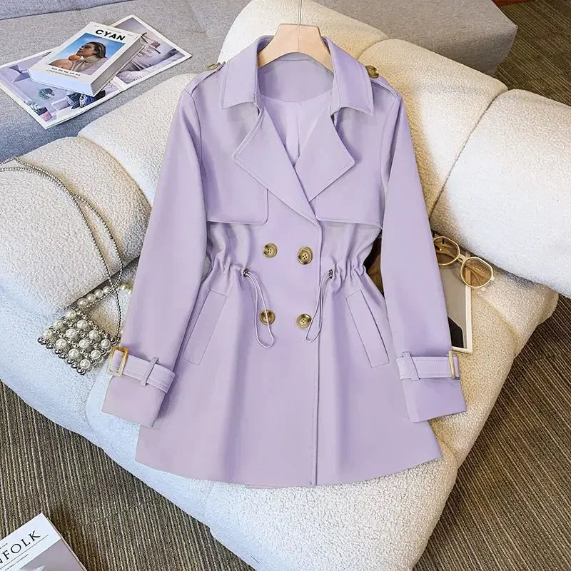 Valenzora | Eleganter, mittellanger Trenchcoat für Damen