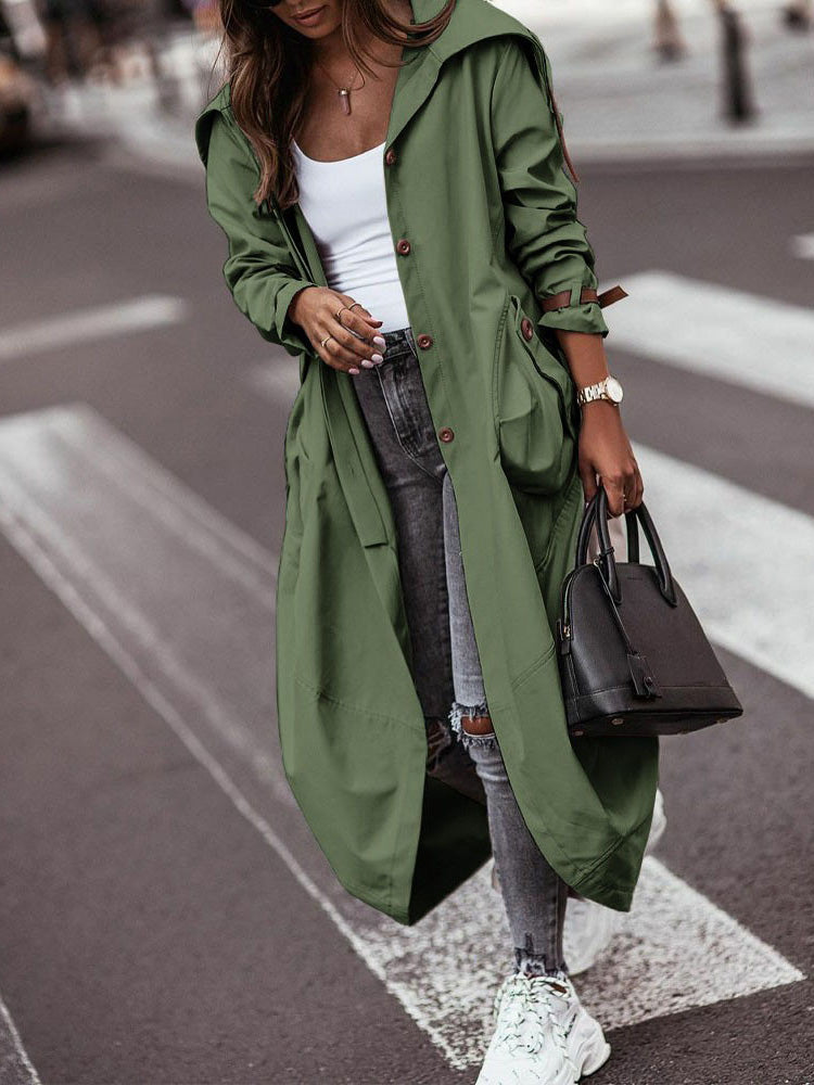 Valenzora: Casual patchwork outerwear for everyday wear