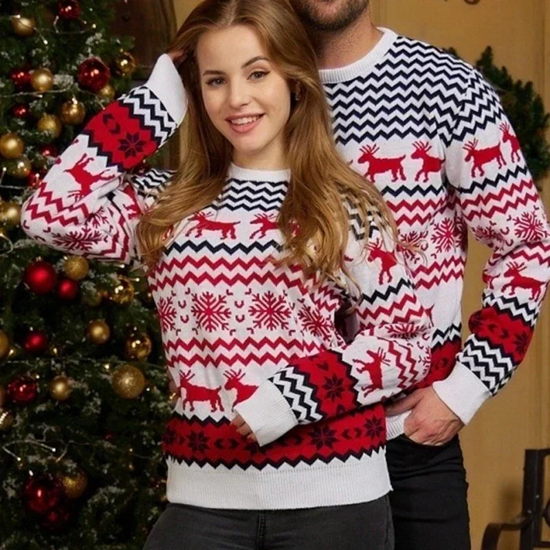 Valenzora - Ugly Christmas Sweater - Cozy Scandinavian-style knitted sweater