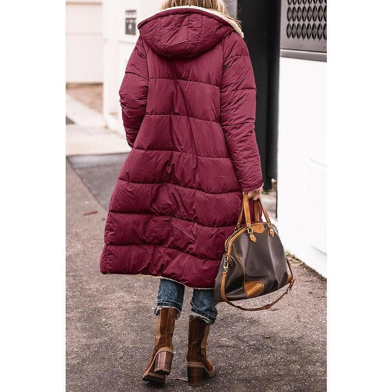 Valenzora | Double-breasted reversible jacket for women
