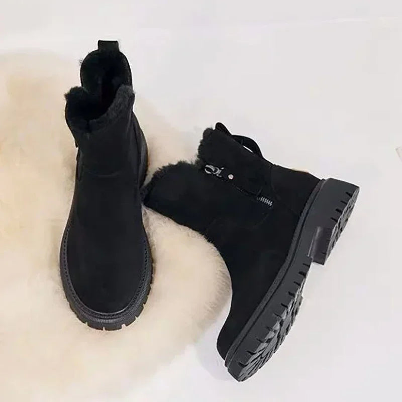 Valenzora | Women's winter boots with fur lining