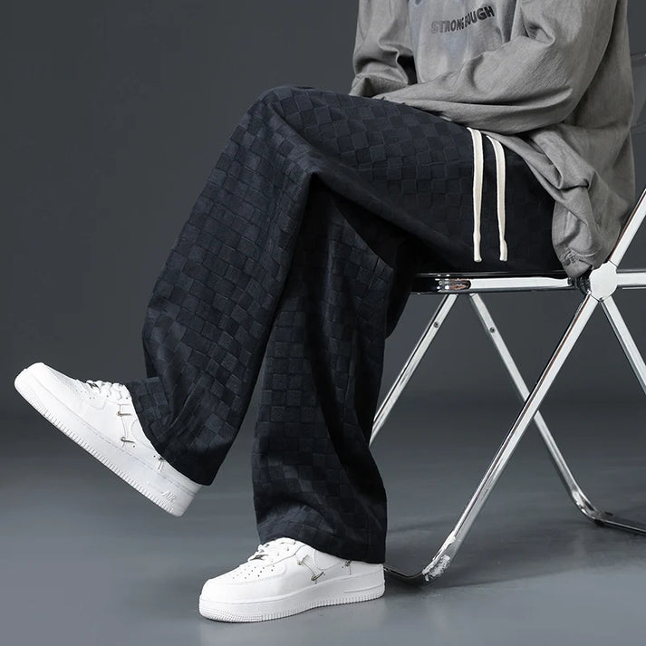 Valenzora | Stylische Jogginghose mit Karomuster