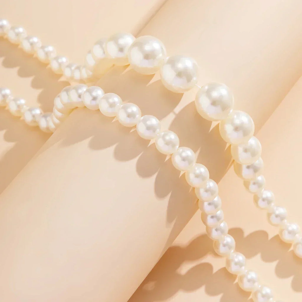Valenzora | Embellished Double Layer Necklace Set for Women
