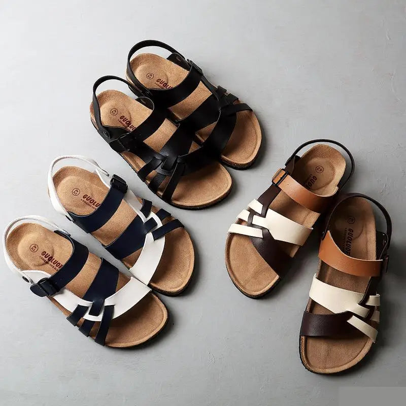 Valenzora | Premium Orthopedic Leather Sandals